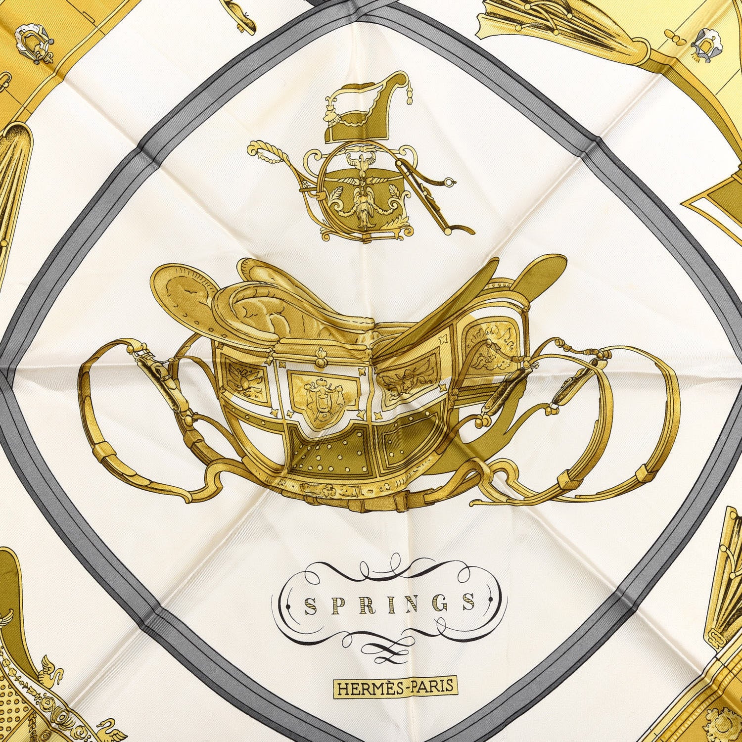 Hermes Silk Springs Scarf 90 2 of 5