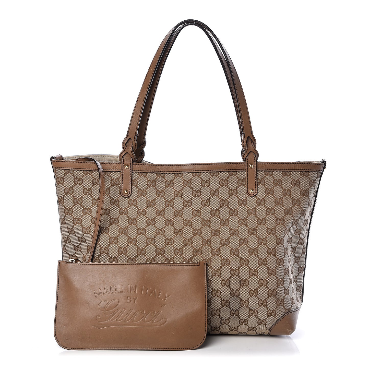 Monogram Medium Craft Tote Brown