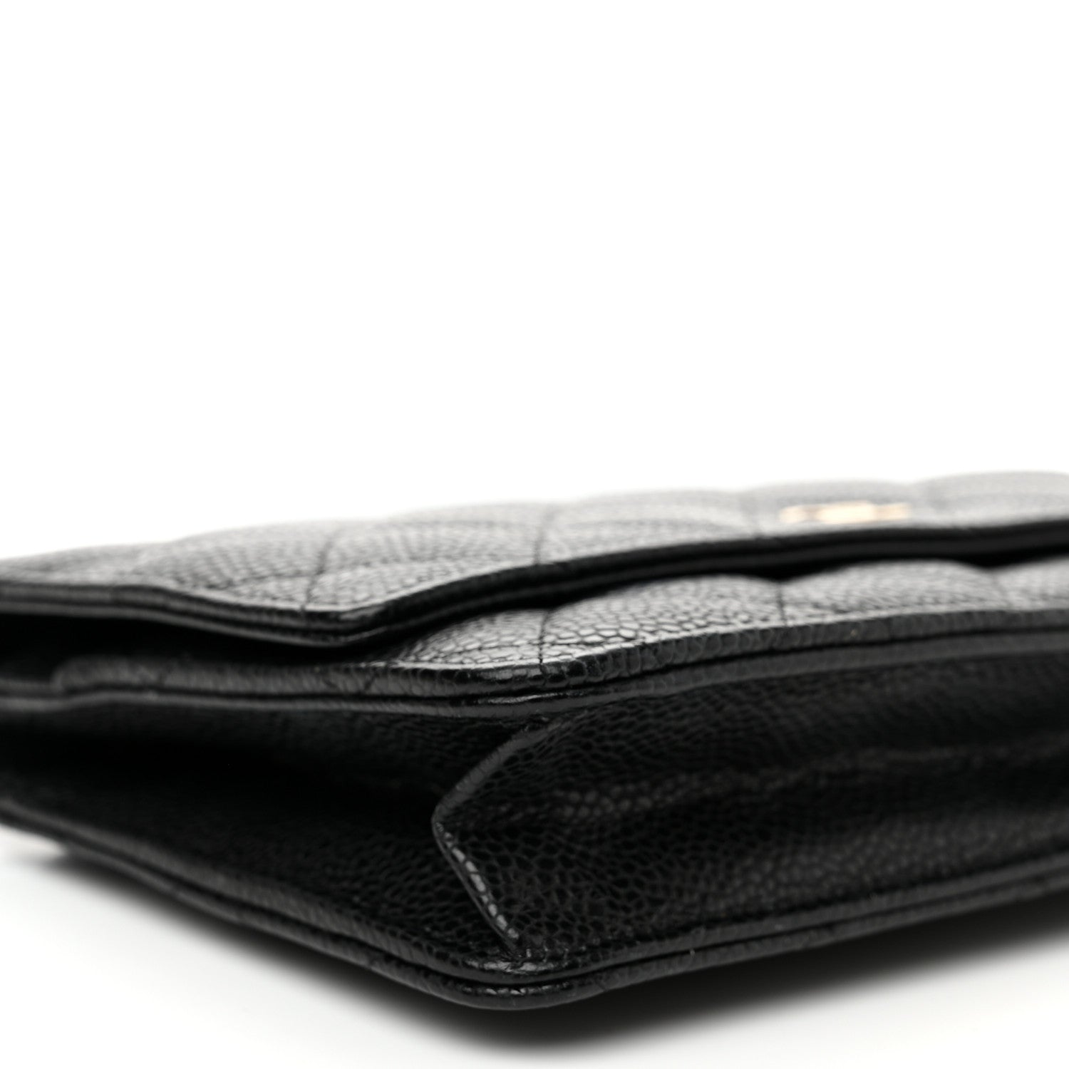 Chanel Caviar Quilted Wallet On Chain WOC Black 9 of 11