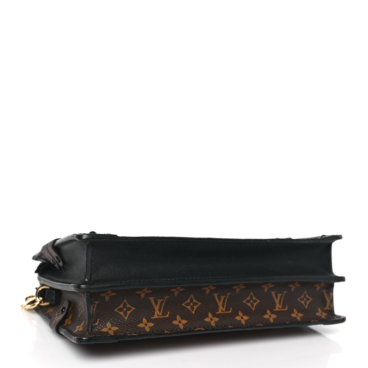 Reverse Monogram Trunk Clutch
