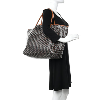 Goyard Goyardine Saint Louis GM Black Gold 2 of 14