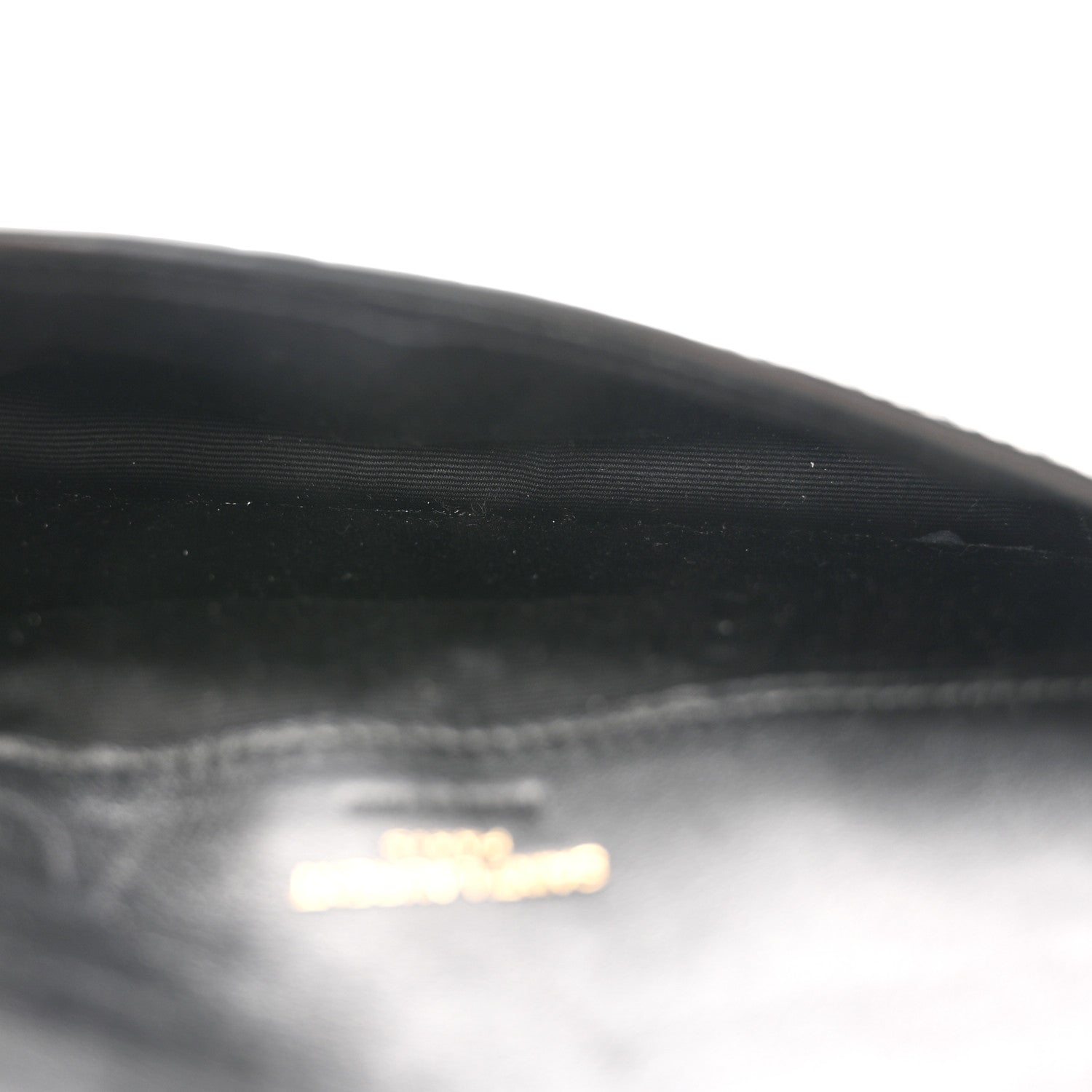 Saint Laurent Crocodile Embossed Monogram Phone Holder Crossbody Black 5 of 11