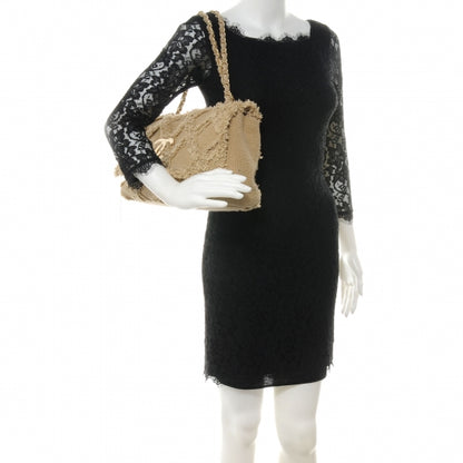Chanel Tweed Nature Flap Dark Beige 2 of 7