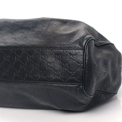 Gucci Guccissima Medium Sukey Navy 9 of 9