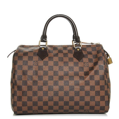 Louis Vuitton Damier Ebene Speedy 30 1 of 6