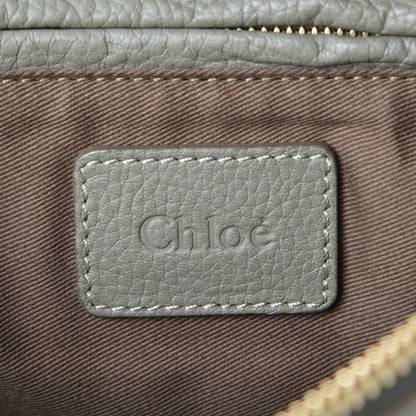 Chloe Calfskin Medium Marcie Satchel Baobab Green 6 of 7