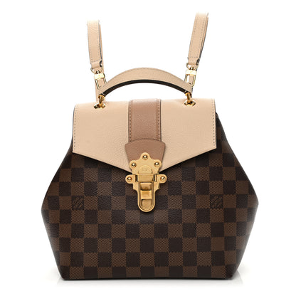 Louis Vuitton Damier Ebene Clapton Backpack Creme 1 of 11