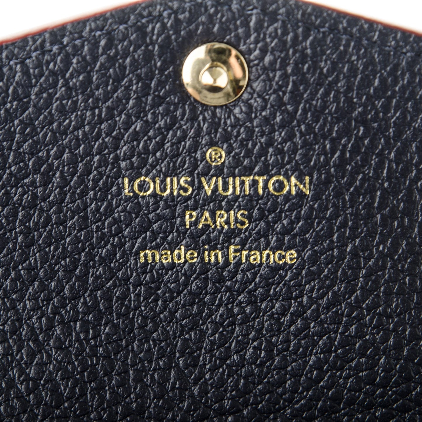 Empreinte Key Pouch Marine Rouge
