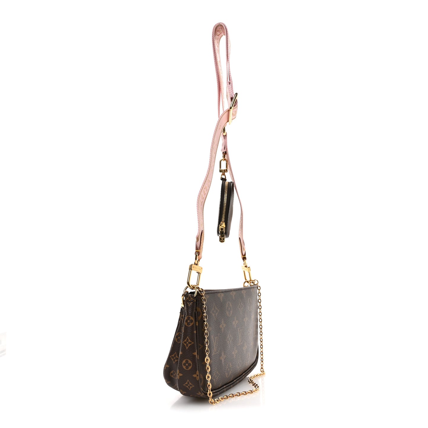 Monogram Multi Pochette Accessories Rose Clair