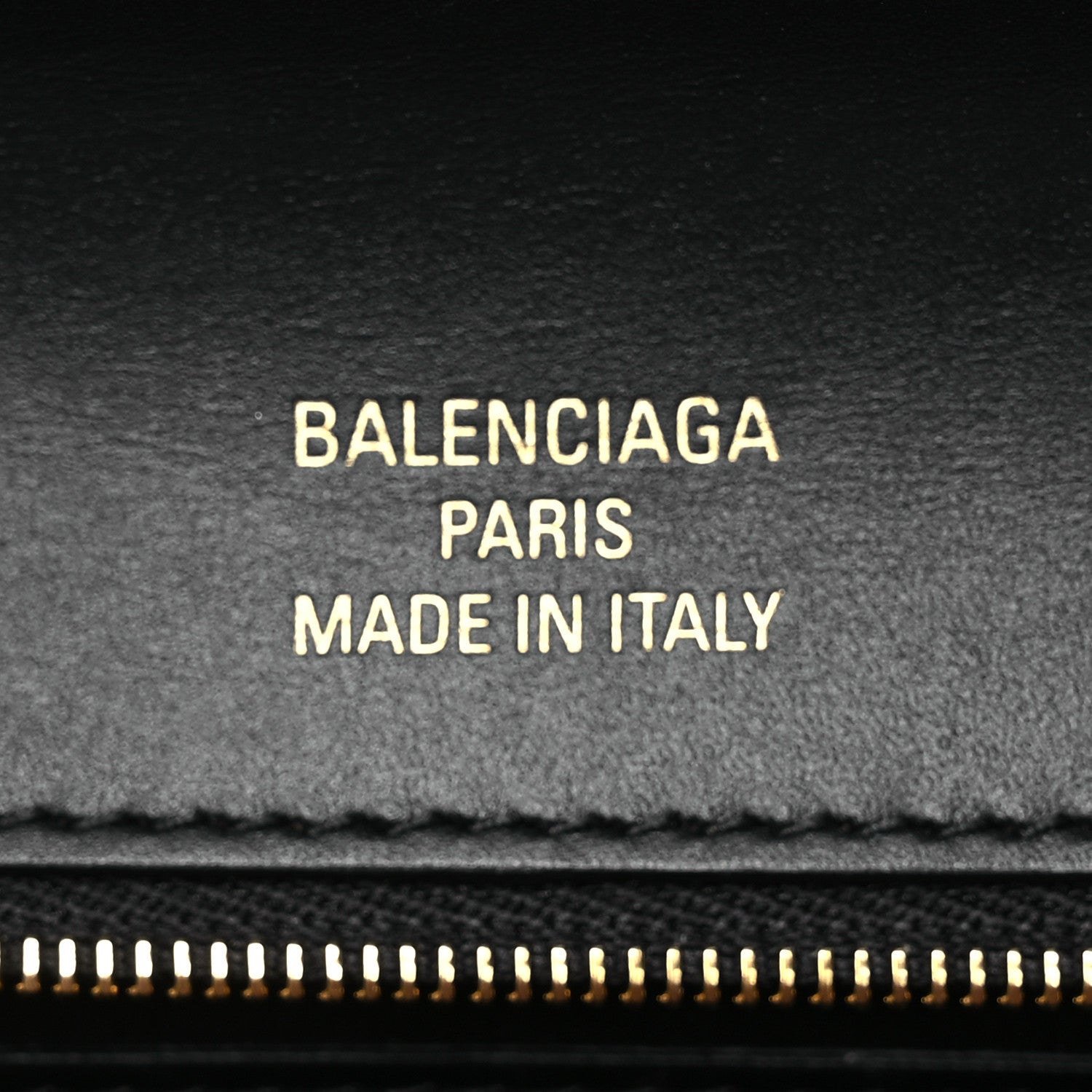 Balenciaga Smooth Calfskin Money Elongate Clutch Black 6 of 14