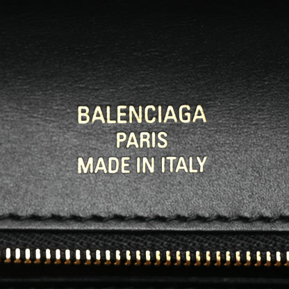 Balenciaga Smooth Calfskin Money Elongate Clutch Black 6 of 14