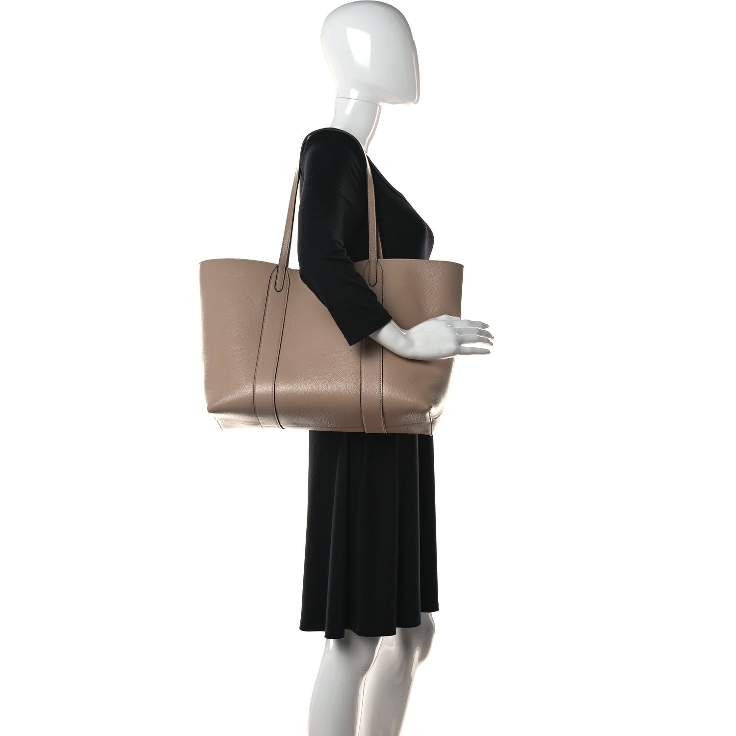 Mulberry Small Classic Grain Bayswater Tote Rosewater 2 of 10