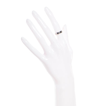 Cartier 18k White Gold Diamond 4mm Wedding Band LOVE Ring 49 US 4.75 3 of 4