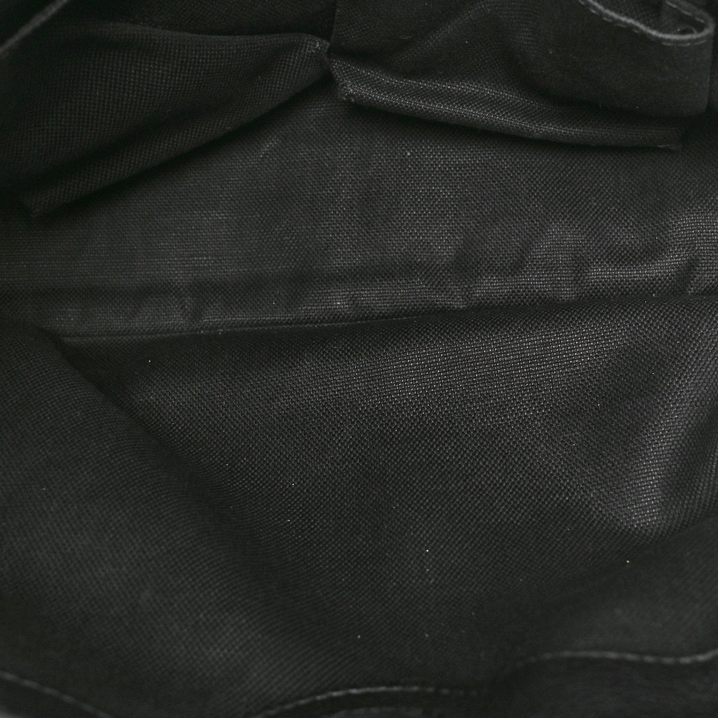 Pebbled Calfskin Medium Bamboo Shopper Tote Black