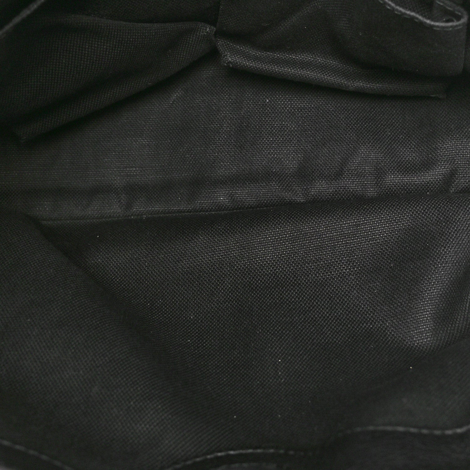 Gucci Pebbled Calfskin Medium Bamboo Shopper Tote Black 5 of 10