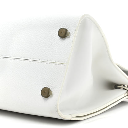 Christian Dior Bullcalf Medium Diorever Flap White 8 of 15
