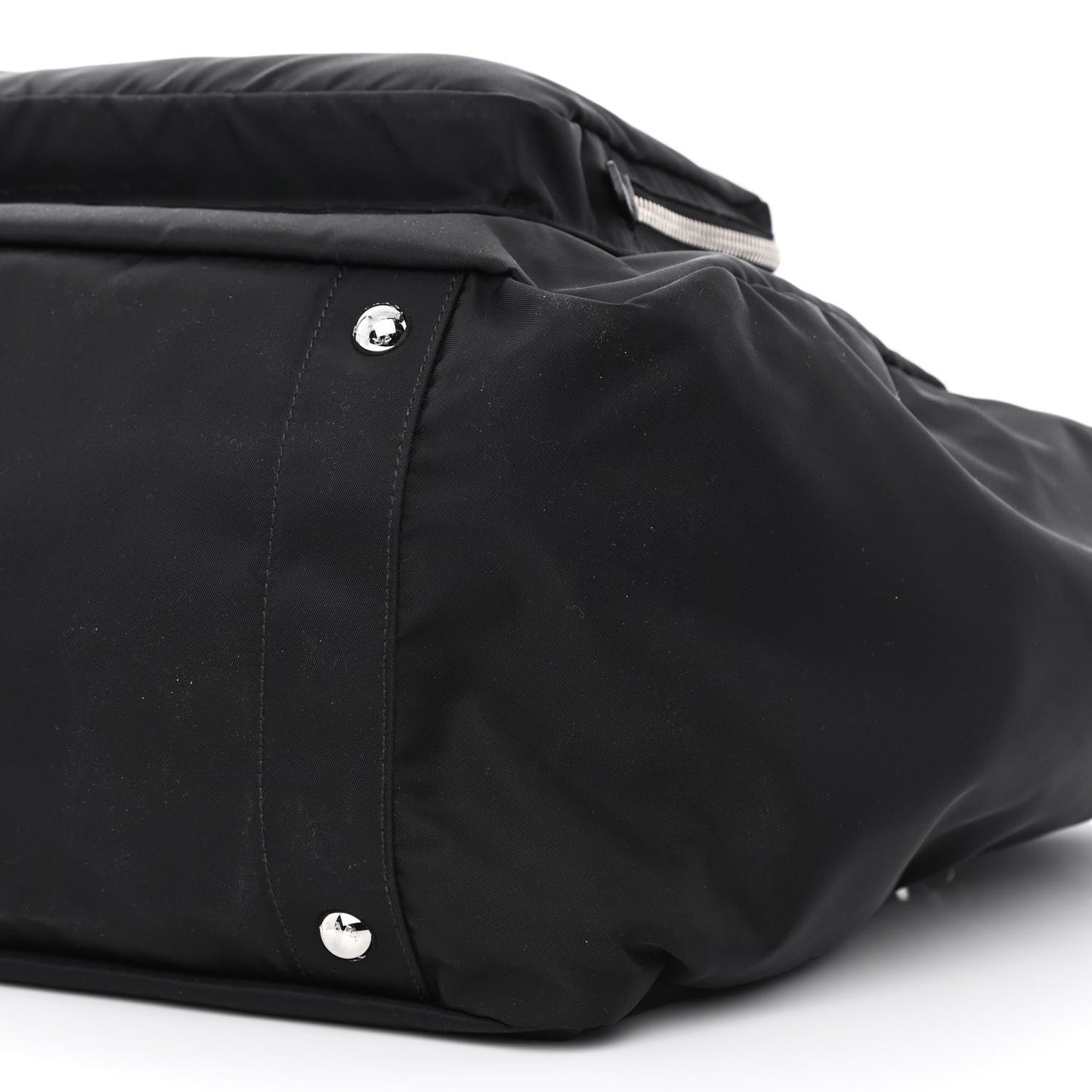 Nylon Vela Baby Bag Black