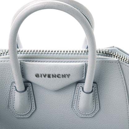 Givenchy Sugar Goatskin Mini Antigona Light Blue 9 of 16