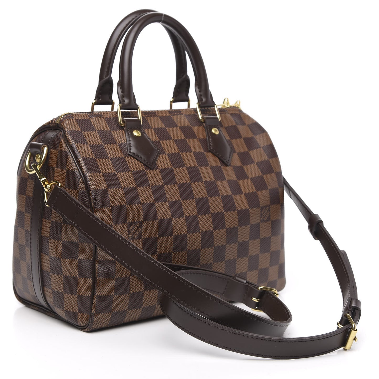 Damier Ebene Speedy Bandouliere 25