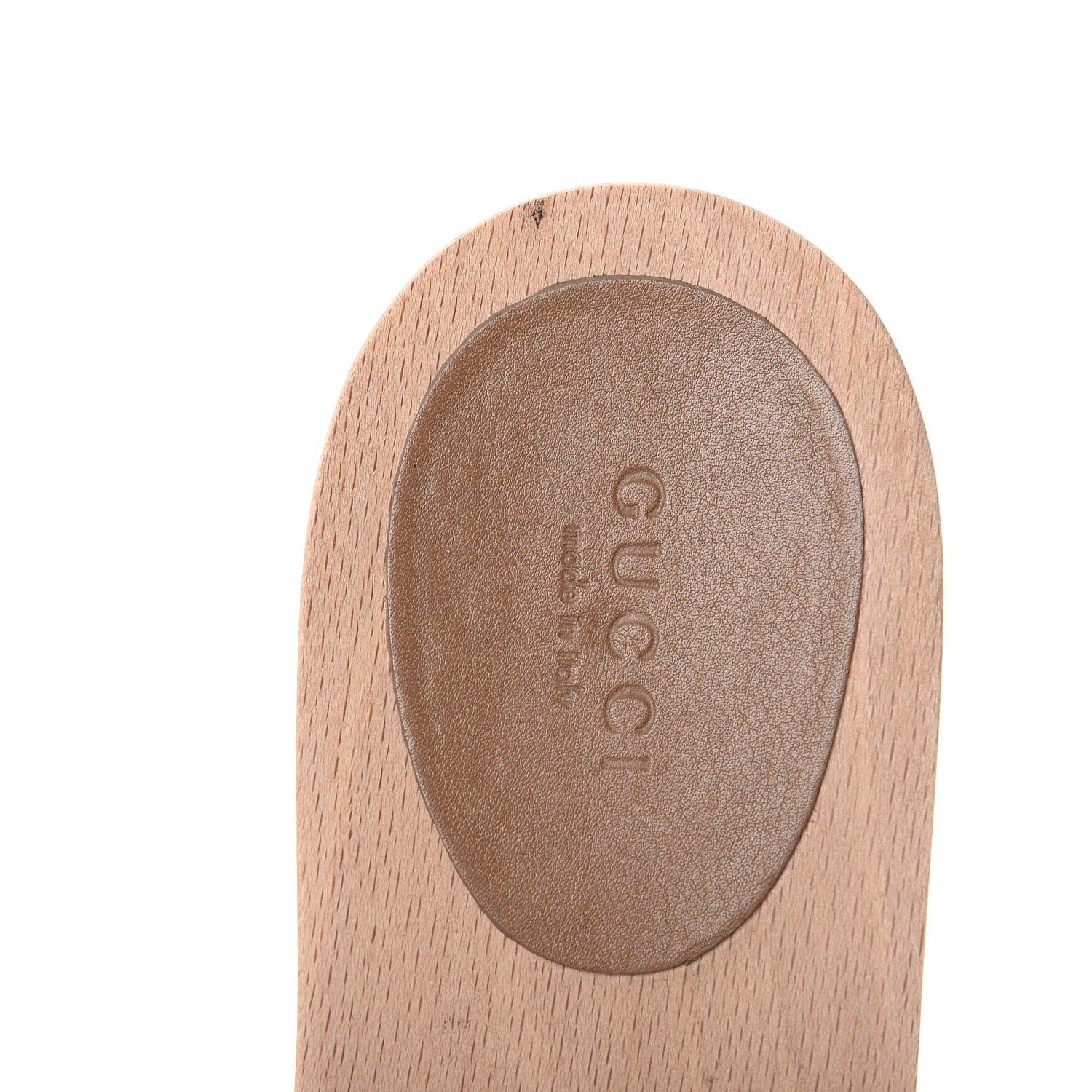 Gucci Monogram Icon Bit Wood Clogs 40 Mauve 9 of 12