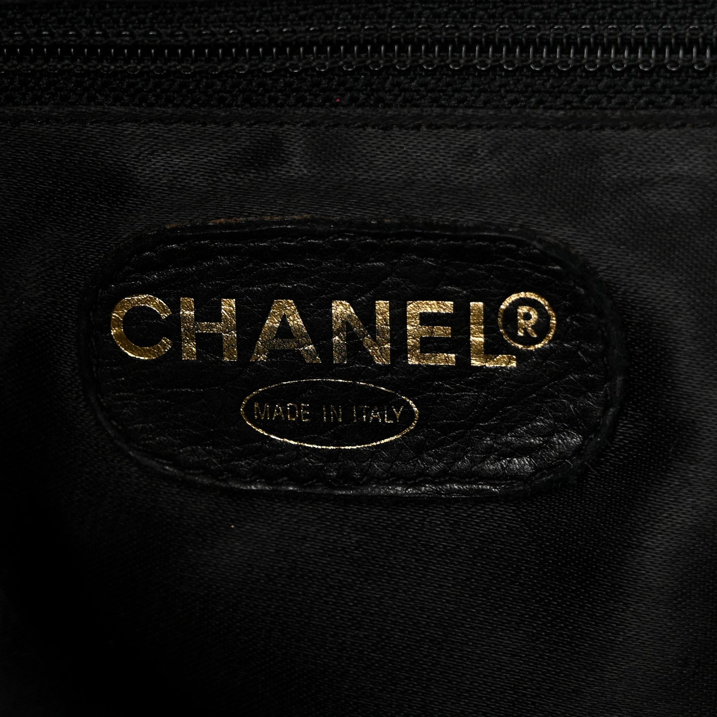 Suede CC Drawstring Backpack Black