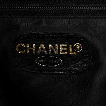 Chanel Suede CC Drawstring Backpack Black 6 of 10