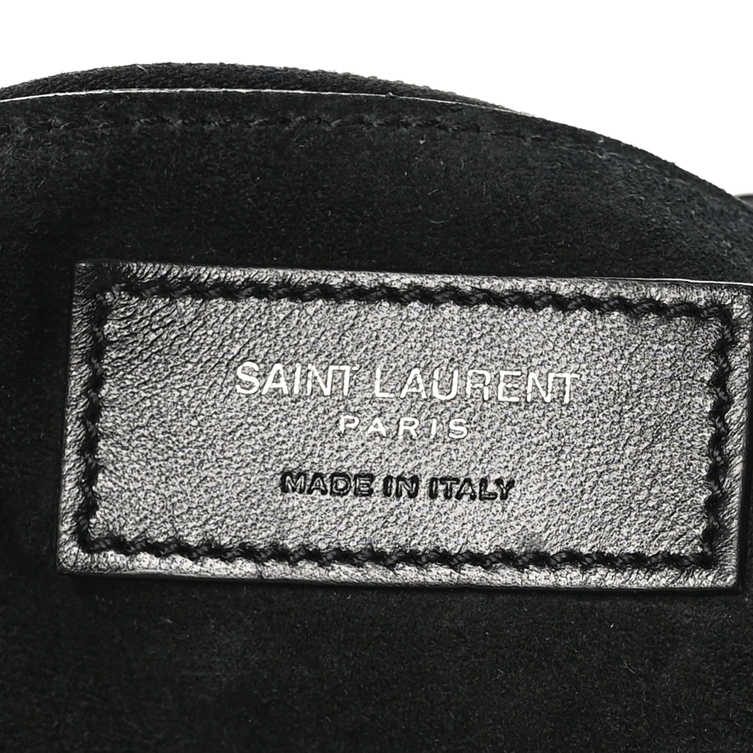 Saint Laurent Smooth Calfskin Le 5 A 7 Hobo Black 6 of 10