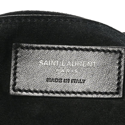 Saint Laurent Smooth Calfskin Le 5 A 7 Hobo Black 6 of 10