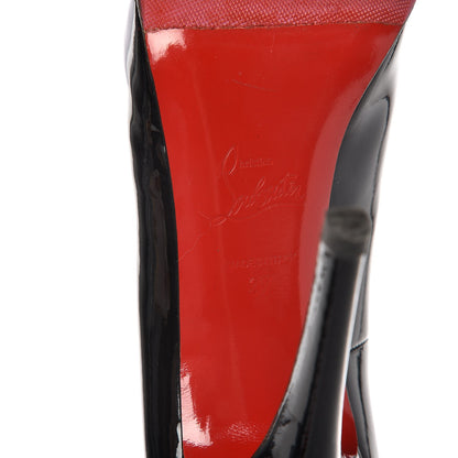 Christian Louboutin Patent Rolando 120 Pumps 37 Black 8 of 16