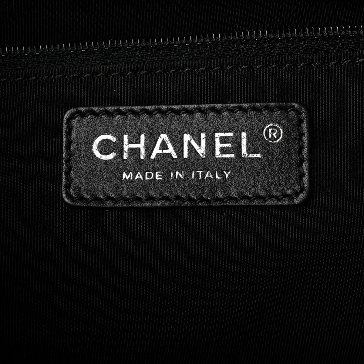 Chanel Grained Calfskin Quilted Large Casual Rock Backpack Black 6 of 10