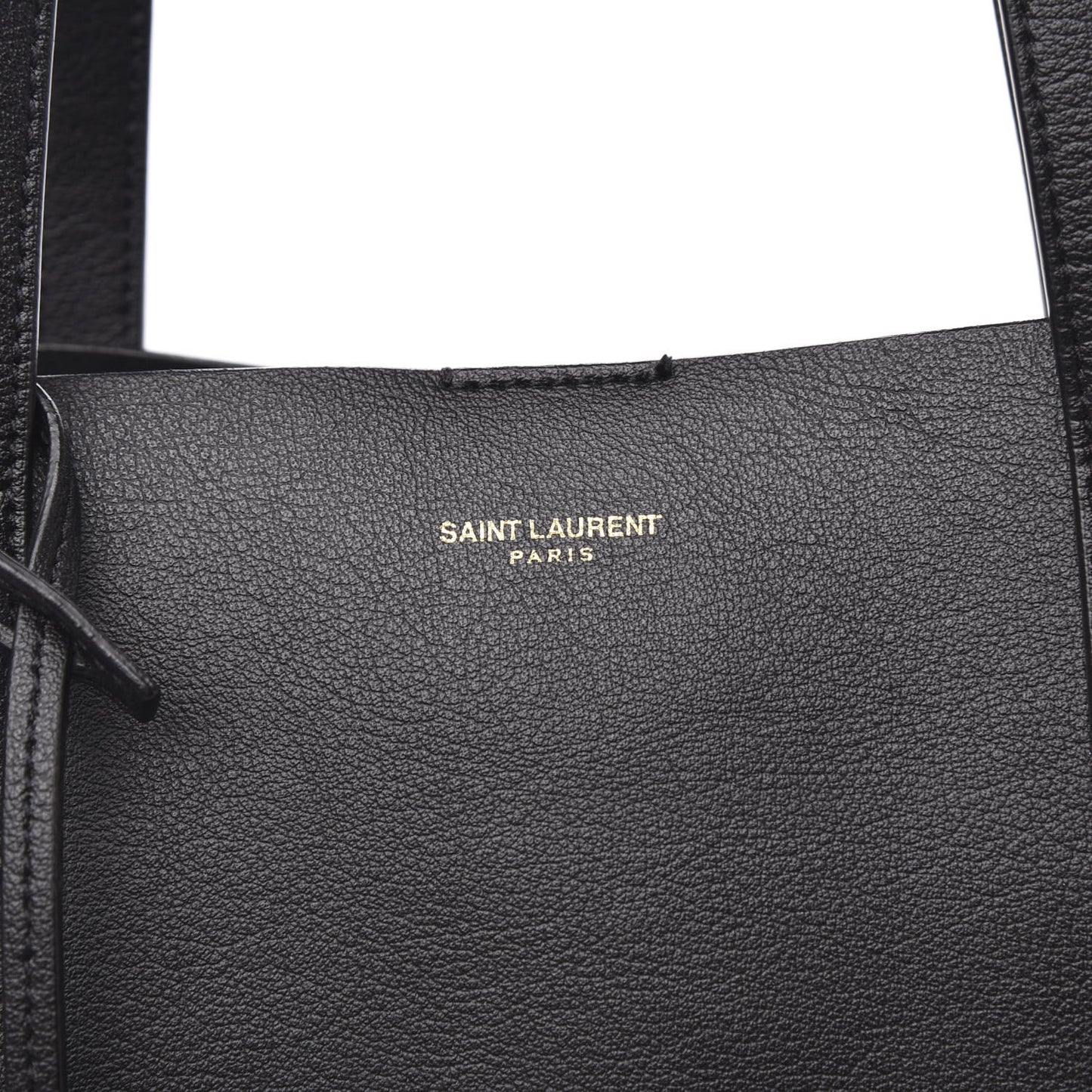 Calfskin Large Shopping Tote Black