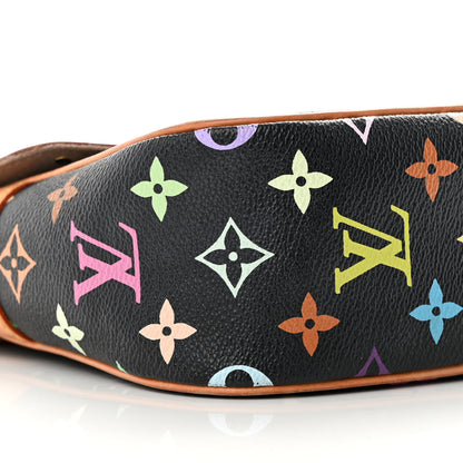 Louis Vuitton Monogram Multicolor Sologne Black 8 of 16