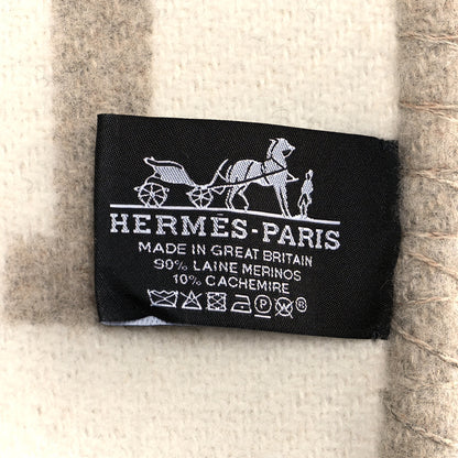 Hermes Wool Cashmere Avalon III Blanket Coco Camomille 3 of 3
