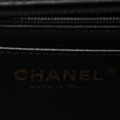 Chanel Lambskin Quilted Mini Rectangular Flap Black 6 of 11