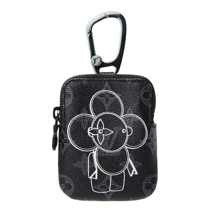 Louis Vuitton Monogram Eclipse Vivienne Zipper Key Ring 1 of 7