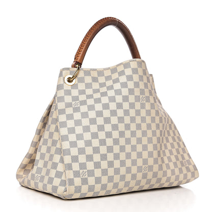 Louis Vuitton Damier Azur Artsy MM 2 of 18
