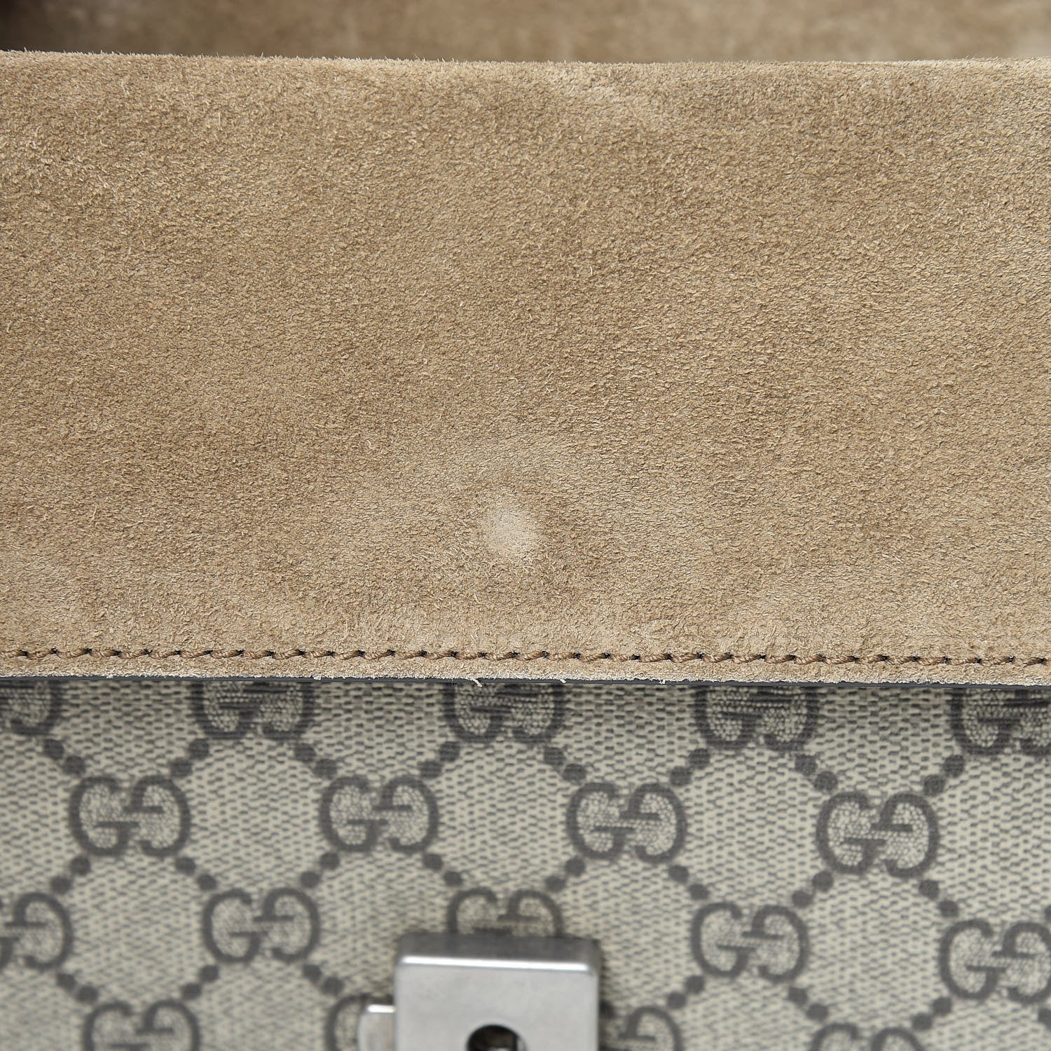 Gucci GG Supreme Monogram Mini Dionysus Shoulder Bag Taupe 13 of 13