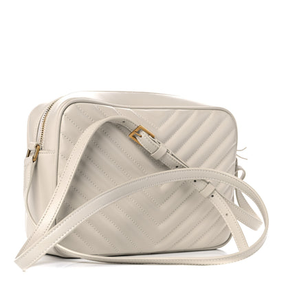 Saint Laurent Calfskin Matelasse Monogram Lou Camera Bag Crema Soft 4 of 10