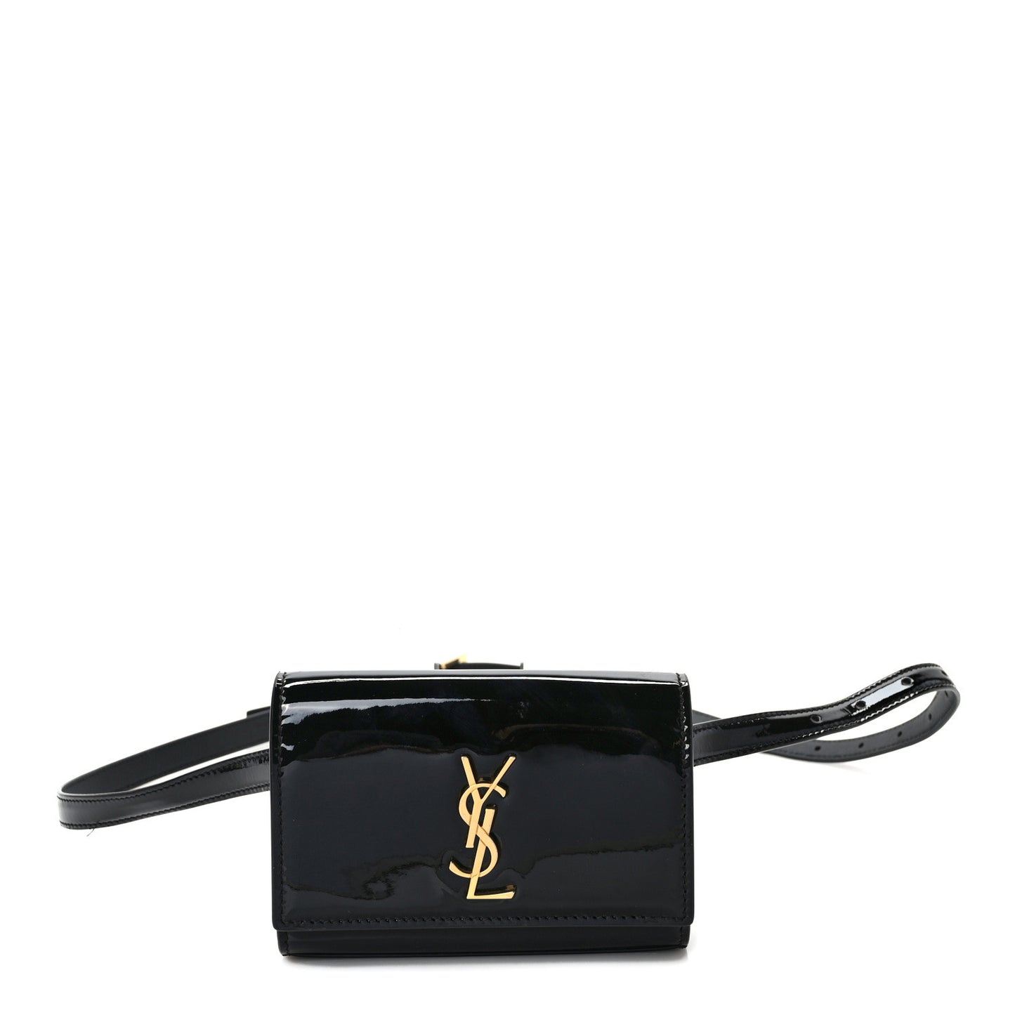 Patent Monogram Kate Belt Bag Black