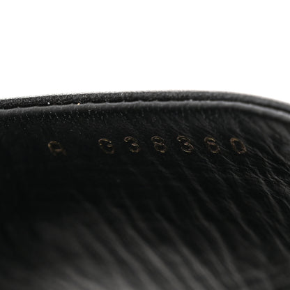 Chanel Lambskin Pearl CC Sandals 39 Black 9 of 10