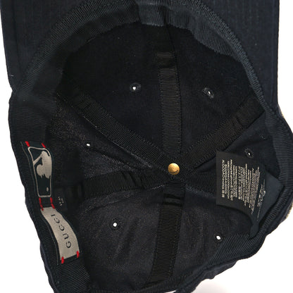 Gucci X MLB Cotton NY Yankees Baseball Hat 57-61 Black 6 of 8
