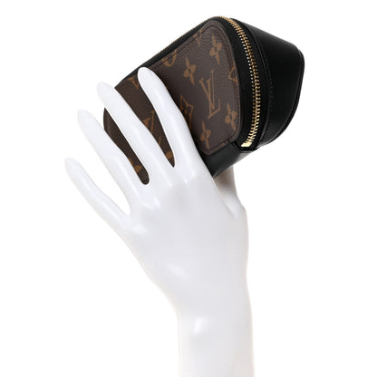 Louis Vuitton Monogram Emilie Zippered Sunglasses Case Black 2 of 6