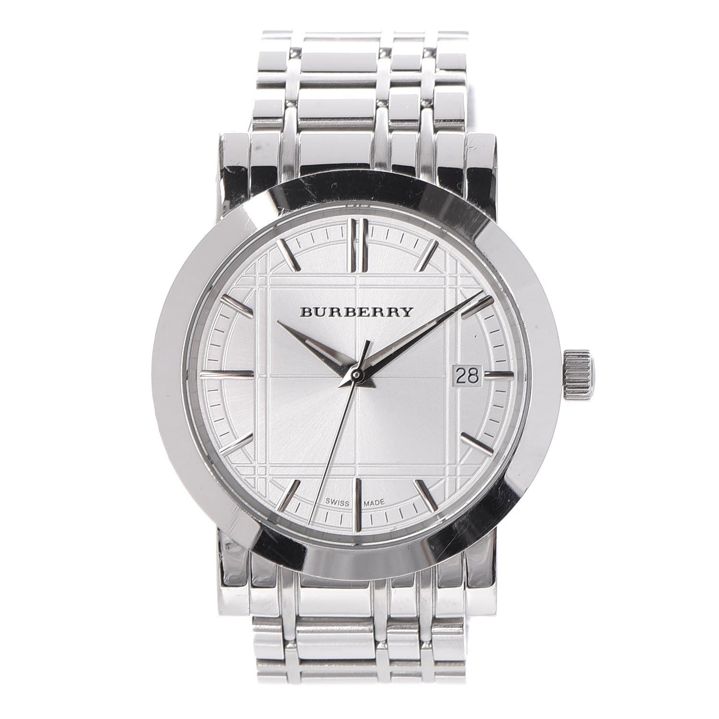 Stainless Steel 38mm Heritage Quartz Watch BU1872