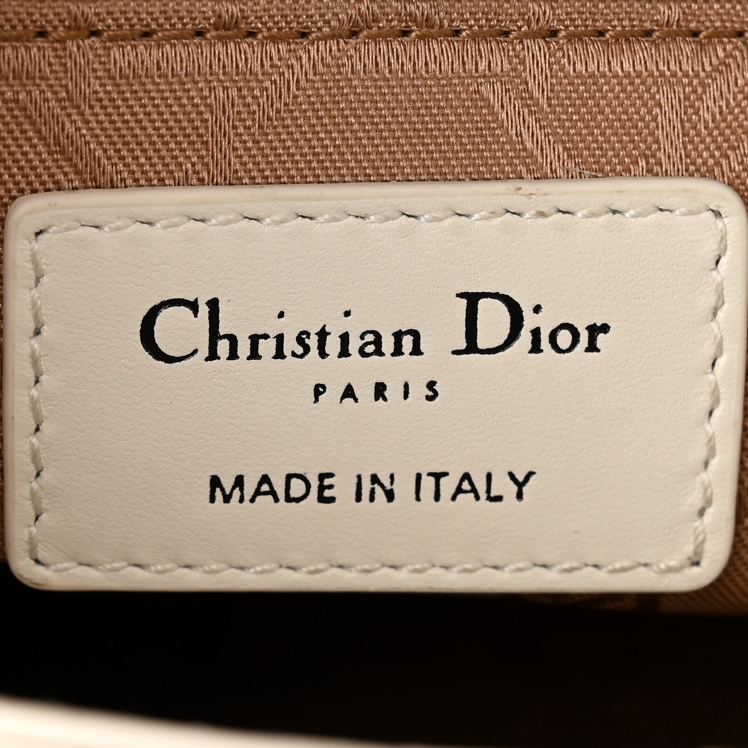 Christian Dior Lambskin Cannage Small My ABCDior Lady Dior White 6 of 14