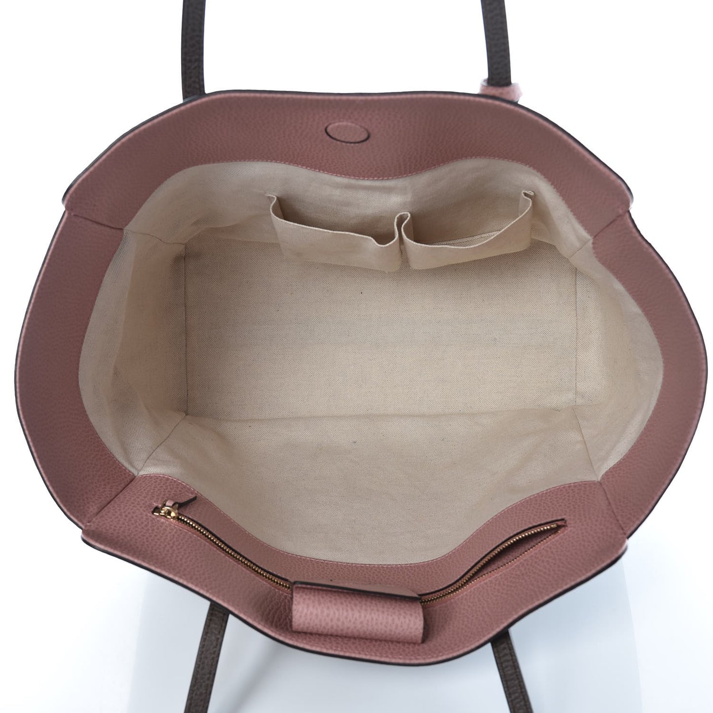 Dollar Calfskin Medium Swing Tote Grey Field Soft Pink