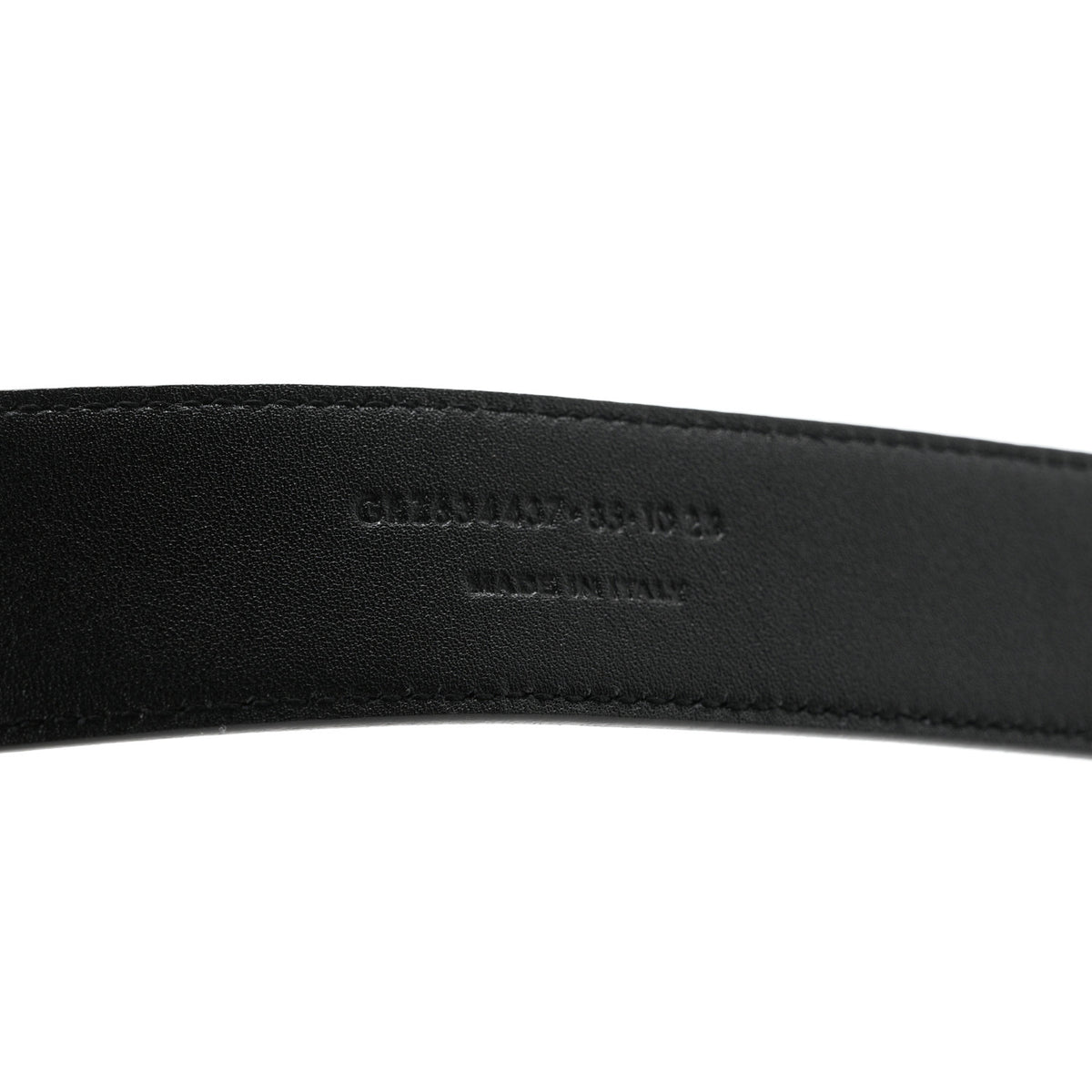 Lambskin Monogram Cassandre Square Buckle Belt 85 34 Black