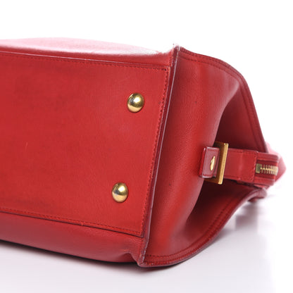 Saint Laurent Calfskin Small Classic Y Cabas Rouge Orient 8 of 21