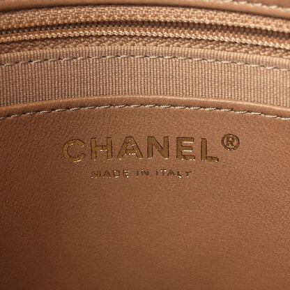 Chanel Lambskin Quilted Large CC Funky Town Flap Beige 5 of 8