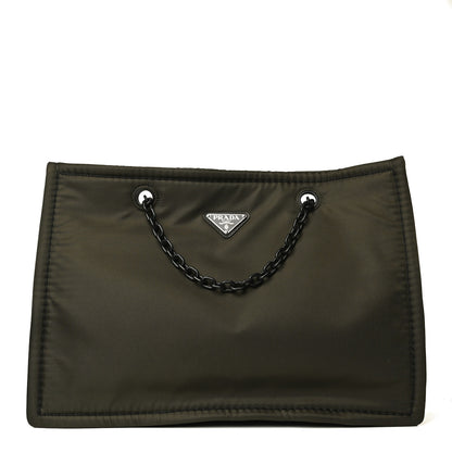 Prada Tessuto Nylon Chain Tote Mimetico 1 of 11
