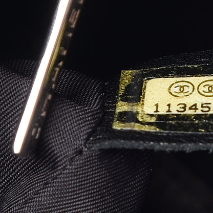 Chanel Coated Canvas Paris Biarritz Hobo Black 7 of 7